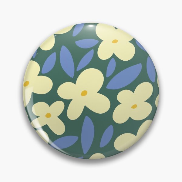 Item preview, June Bloom - green light yellow blue designed and sold by Home with Lola.