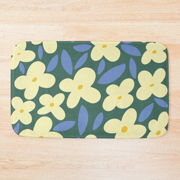 Item preview, June Bloom - green light yellow blue designed and sold by Home with Lola.
