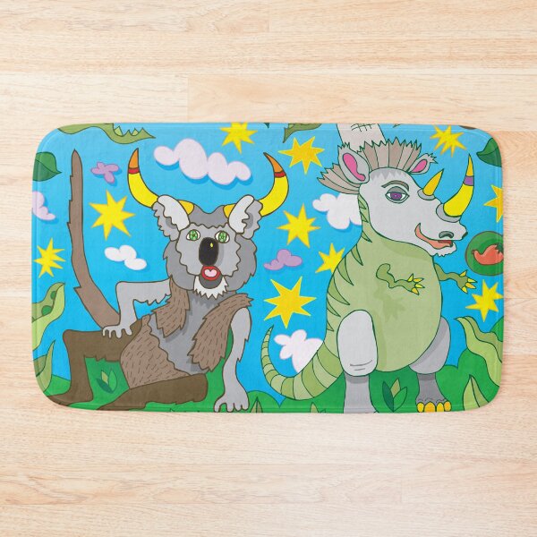 Item preview, Spunky Howler Monkeyakoalakinkajou & Tyrannorhinocerosaurus designed and sold by Jungle-Magicus.
