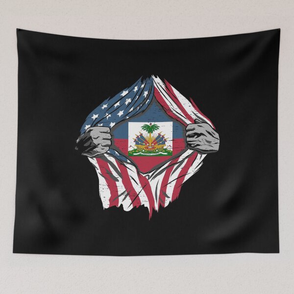 Item preview, Haiti Gift Idea for a American Flag designed and sold by shirti.