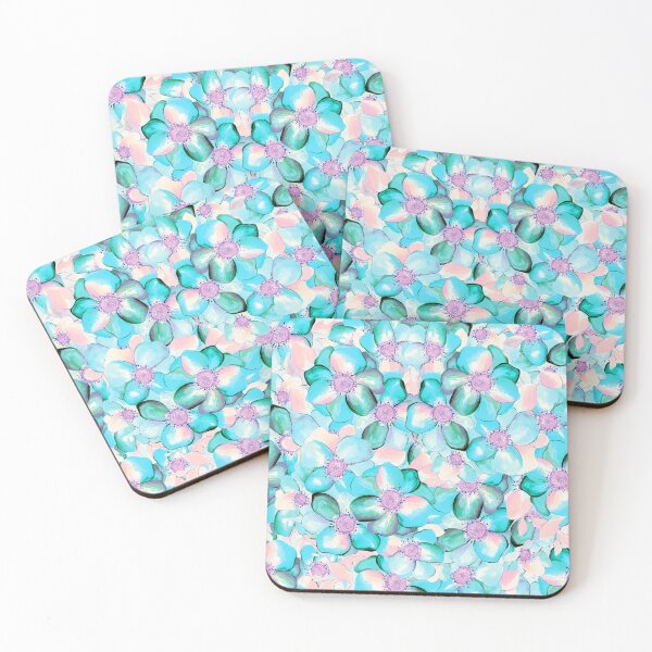 Item preview, Lots of flowers and turquoise  designed and sold by WzoryOzdobne.