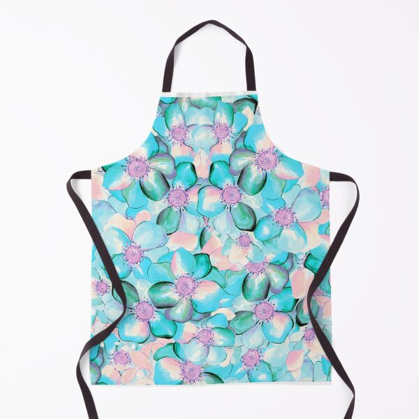 Item preview, Lots of flowers and turquoise designed and sold by WzoryOzdobne.
