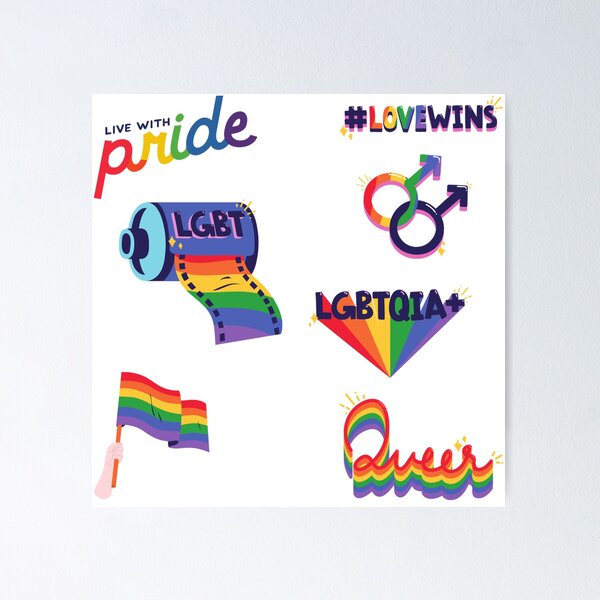 Item preview, Pride month - live with pride designed and sold by AnnaAndVibes.