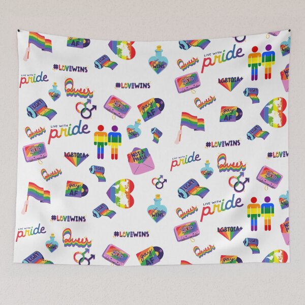 Item preview, Pride month - live with pride designed and sold by AnnaAndVibes.