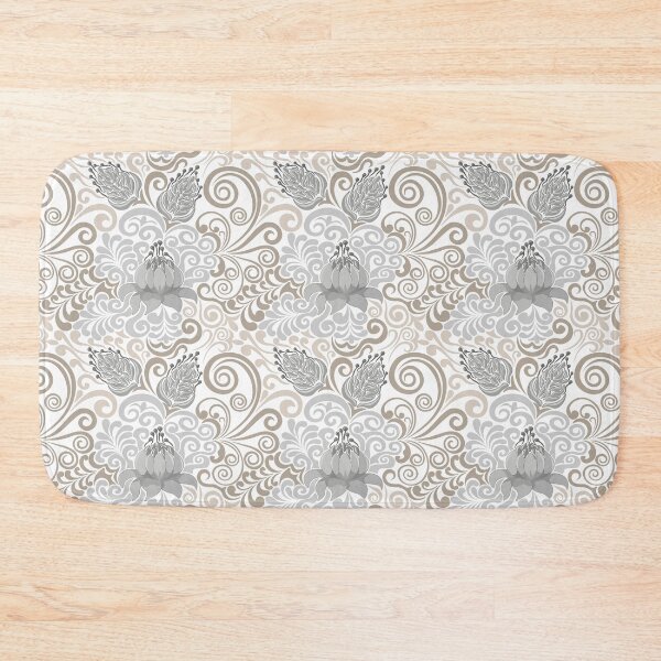 Item preview,  Vintage damask pattern ,white background. designed and sold by Natalya Alexandrou.