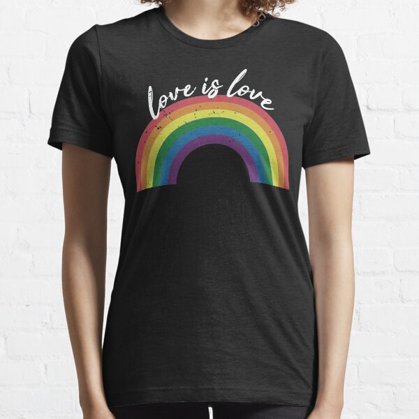 Love is love LGBTQ gay pride Essential T-Shirt