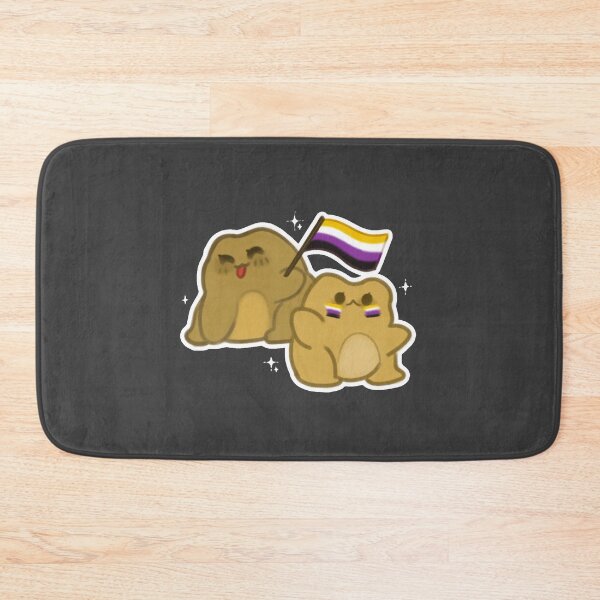 Item preview, Mes del orgullo LGBT sapito, bandera no binario designed and sold by kirioart.