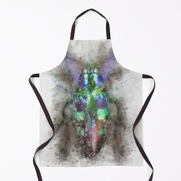 Item preview, Beetle Watercolour Portrait Print designed and sold by watercolourgirl.