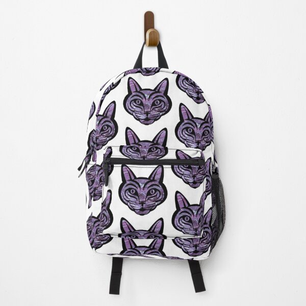 Item preview, Purple Marble Tiger Face designed and sold by BuzzySpaceBee.
