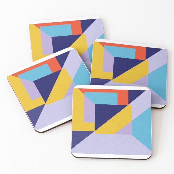 Item preview, pattern square wild colors designed and sold by Lartimagination.