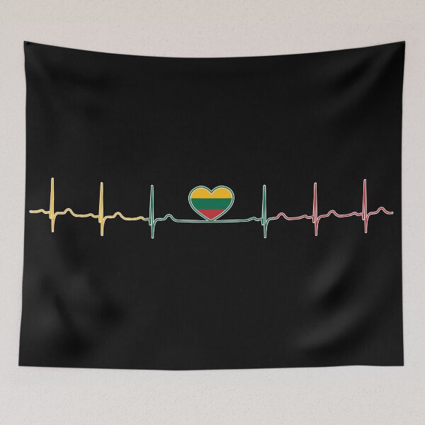 Item preview, Heartbeat Lithuania designed and sold by Heartbeatsalad.