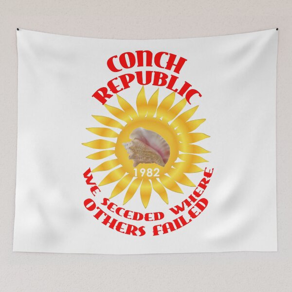 Item preview, Conch Republic We Seceded Where Others Failed Est. 1982 White designed and sold by KeysTreasures.