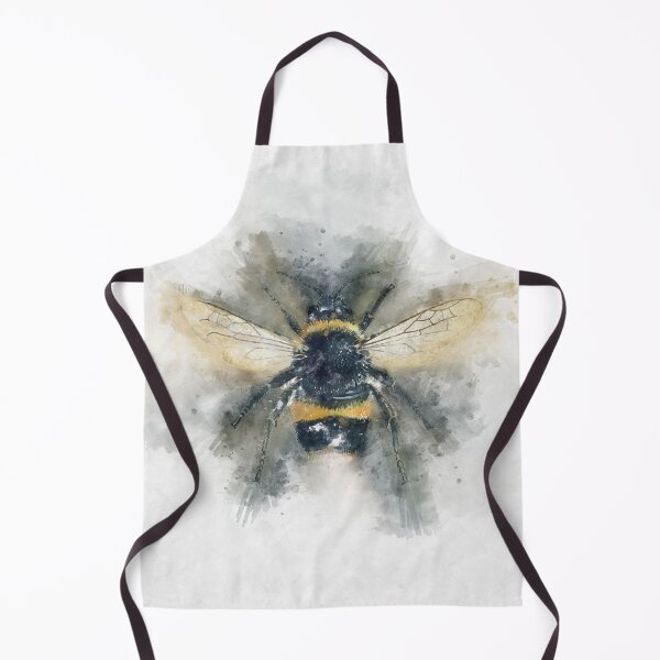 Item preview, Bumblebee Watercolour Portrait Print designed and sold by watercolourgirl.