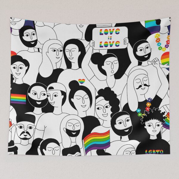 Item preview, Pride month - live with pride designed and sold by AnnaAndVibes.
