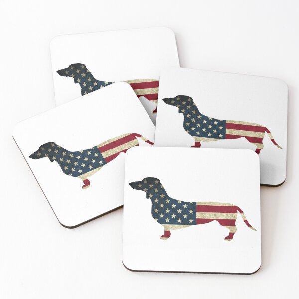 Item preview, American Flag Dachshund Dog designed and sold by Adel Qasem.