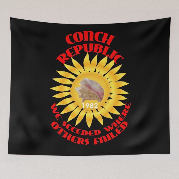 Item preview, Conch Republic We Seceded Where Others Failed Est. 1982 Black designed and sold by KeysTreasures.