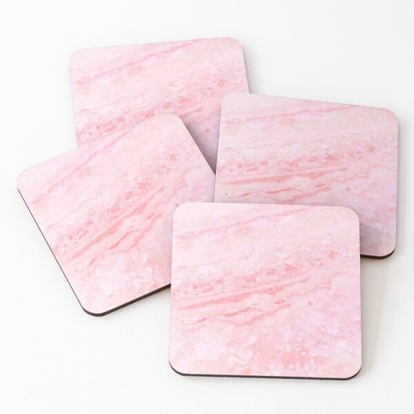 Aperçu de l'œuvre Joli motif d'été en marbre rose abstrait créée et vendue par Ensjodesigns.