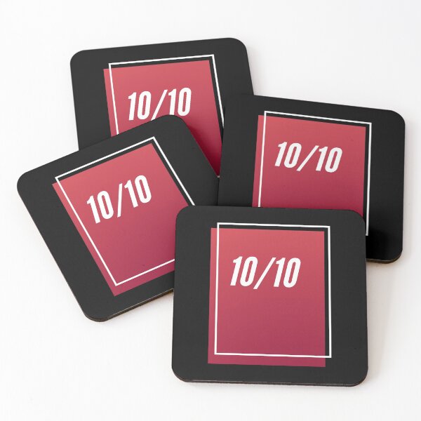 Item preview, 10/10 Red/White designed and sold by PaynesPopUpQuiz.