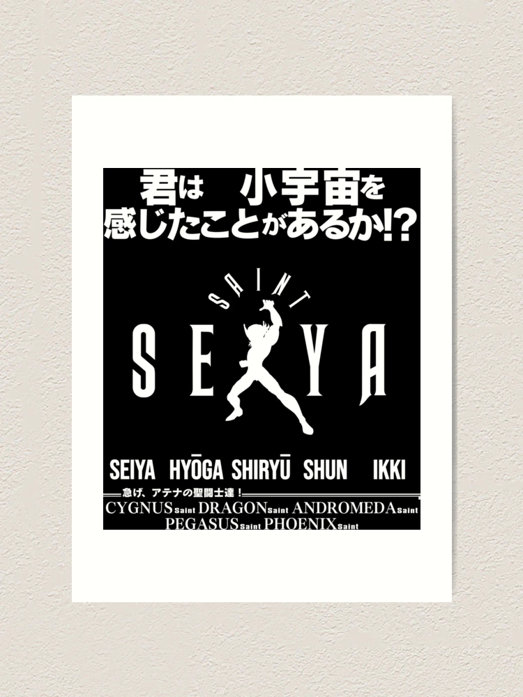 Saint Seiya Have you ever felt your cosmo? WHITE JAP / 君は小宇宙