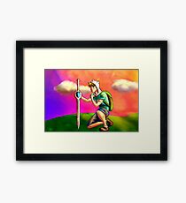 Not Done Yet Framed Print