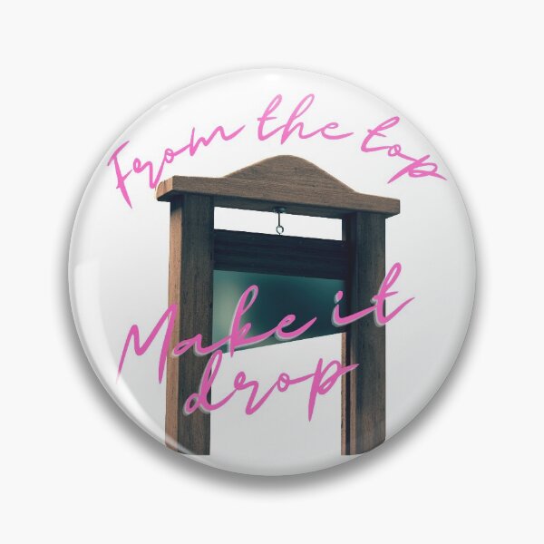 Item preview, From the Top, Make it Drop Guillotine WAP [Cloud Background] designed and sold by StabbyCat.