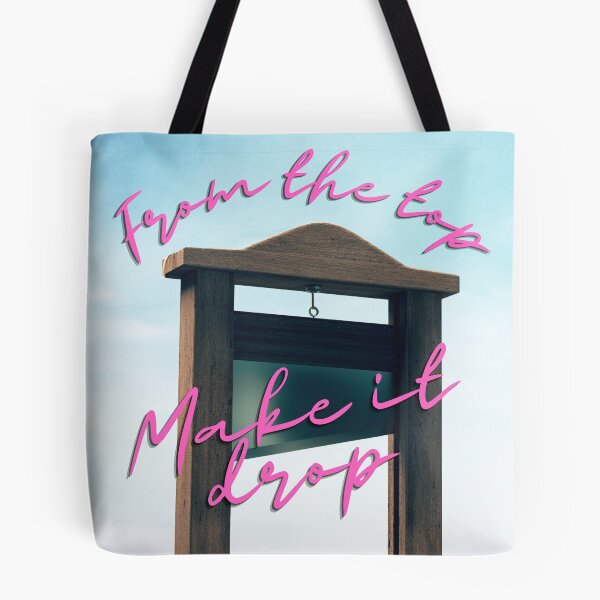 Item preview, From the Top, Make it Drop Guillotine WAP [Cloud Background] designed and sold by StabbyCat.