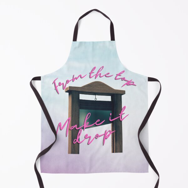 Item preview, From the Top, Make it Drop Guillotine WAP [Cloud Background] designed and sold by StabbyCat.