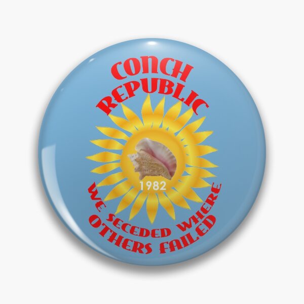 Item preview, Conch Republic We Seceded Where Others Failed Est. 1982 Blue designed and sold by KeysTreasures.