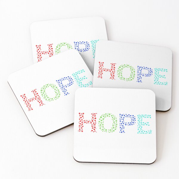 Item preview, Hope colored dotted text design designed and sold by seelya83.