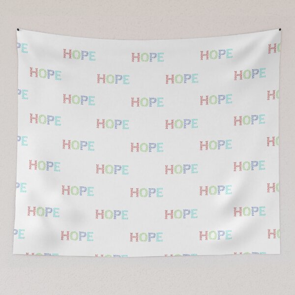 Item preview, Hope colored dotted text design designed and sold by seelya83.
