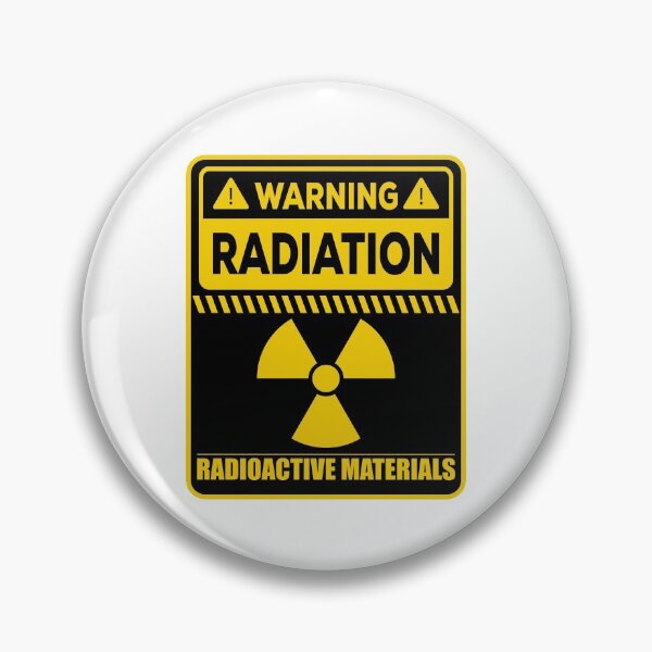 Item preview, Warning Radiation designed and sold by ElseWorldDesign.