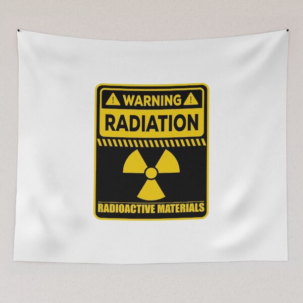 Item preview, Warning Radiation designed and sold by ElseWorldDesign.