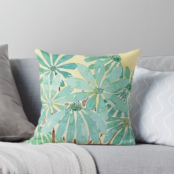 Item preview, Sea Foam and Bottle Glass Greens designed and sold by DaisyGirlDesign.