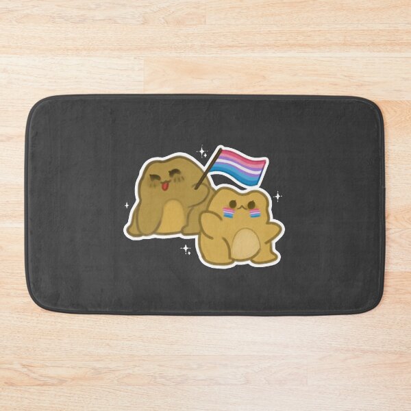 Item preview, Mes del orgullo LGBT sapito, bandera bigenero designed and sold by kirioart.