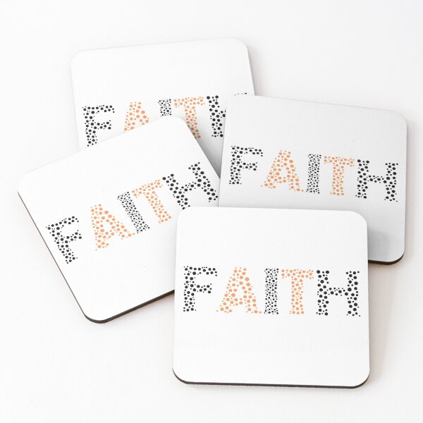 Item preview,  Faith colored dotted text design designed and sold by seelya83.