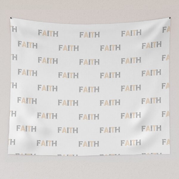 Item preview,  Faith colored dotted text design designed and sold by seelya83.