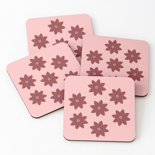 Item preview, Brown Floral Flower Pattern Design designed and sold by Zareen Sayyed.