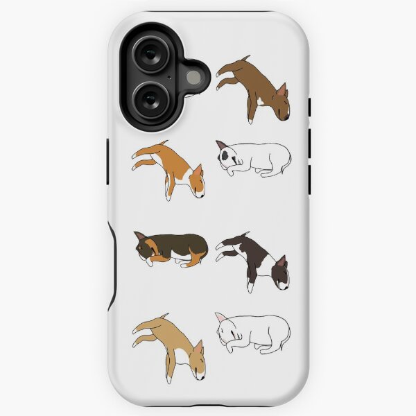 Item preview, Lazy Bull Terrier - White designed and sold by Qtea.