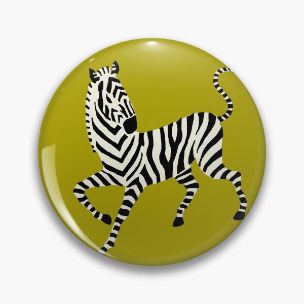 Artikelvorschau, Zebra Chartreuse BW entworfen und verkauft von hollyce jeffriess.