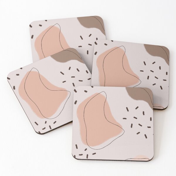 Item preview, Abstract blush print designed and sold by Harps Illustrates.