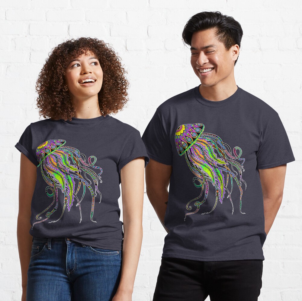 Electric Jellyfish Classic T-Shirt