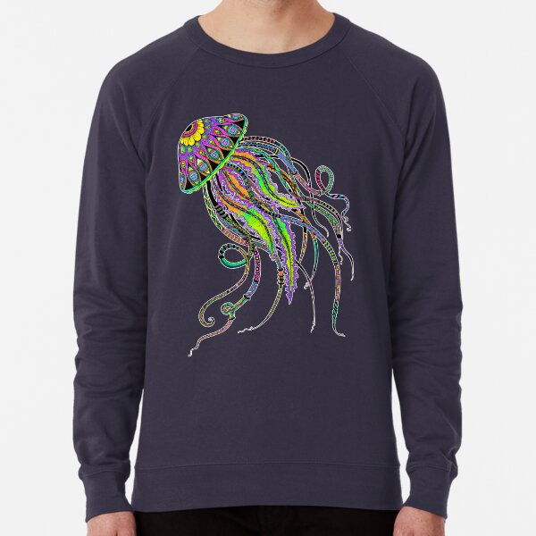Electric Jellyfish Lightweight Sweatshirt