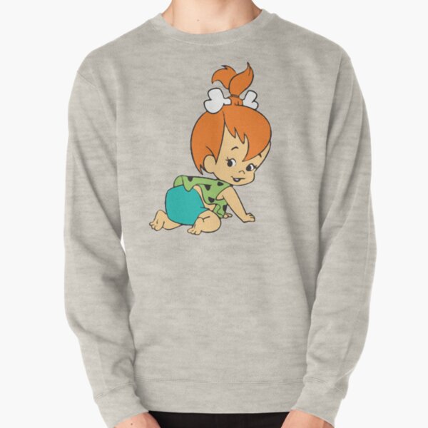 Pebbles Flintstones Pullover Sweatshirt