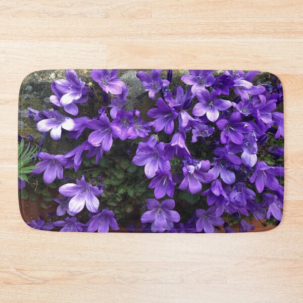 Item preview, Siberian Bellflower on Garden Wall designed and sold by Violaman.