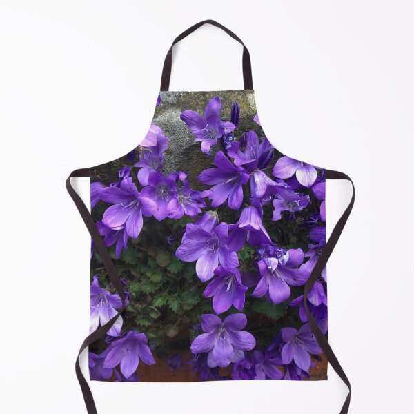 Item preview, Siberian Bellflower on Garden Wall designed and sold by Violaman.