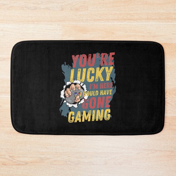 Item preview, You're Lucky I'm Here, I could have Gone Gaming designed and sold by Tee4Tech.