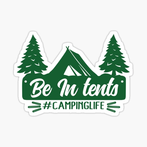 #CampingLife Autocollant