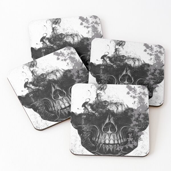 Item preview, Gray skull designed and sold by LIFEstudio.