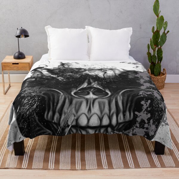 Item preview, Gray skull designed and sold by LIFEstudio.