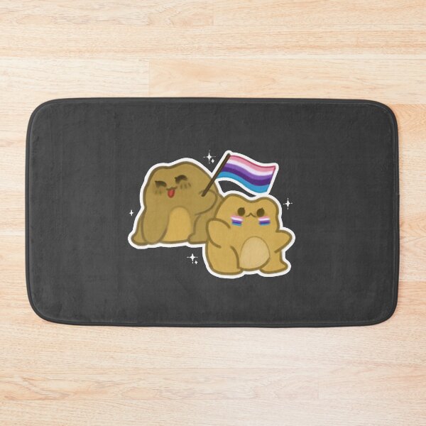 Item preview, Mes del orgullo LGBT sapito, bandera género fluido designed and sold by kirioart.